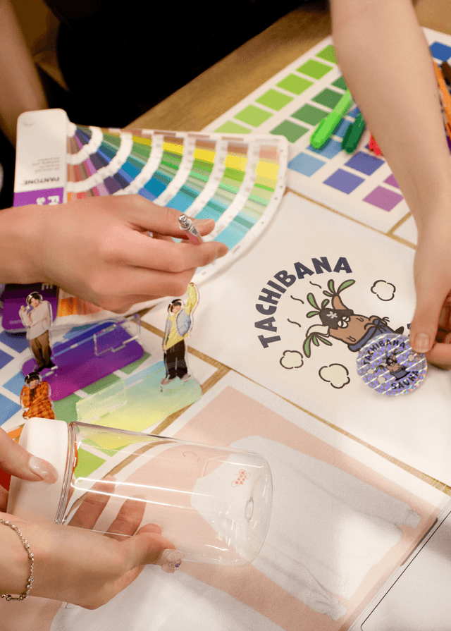 グッズ、オンラインくじ制作